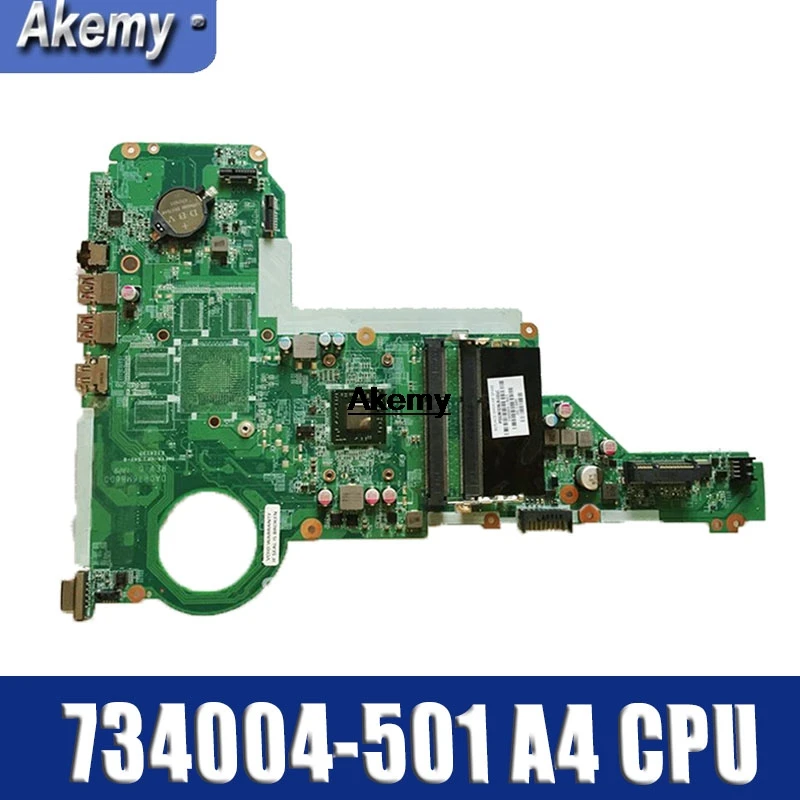734004-001 734004-501 для hp Pavilion 14-E 15-E серии Материнская плата для ноутбука DA0R76MB6D0 REV: D A4-5000 734004-001