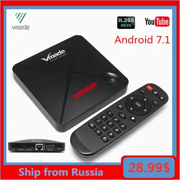 

Android 7.1 Netflix Youtube HD 4K Smart Android TV BOX Google Voice Assistant 2G 16GB Bluetooth 4.2 IPTV BOX Ship From Russia