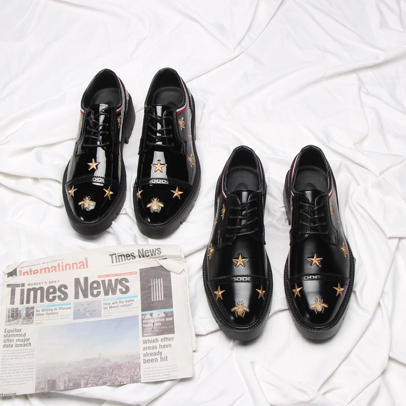 37-48 casual shoes men fashion brand comfortable shoes men leather#3311