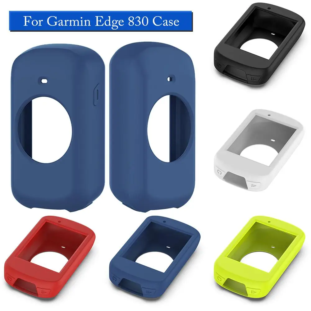 

5 Colors Generic Silicone Case Silicone Protective Case Cover Protective Shell Case for Garmin Edge 830 GPS Smart Watch