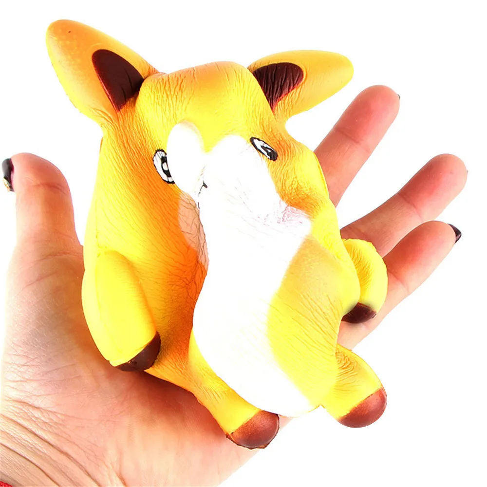 Kawaii милая игрушка лиса медленно поднимающийся крем Ароматические игрушки для снятия стресса игрушка для подавления стресса забавная игрушка# B