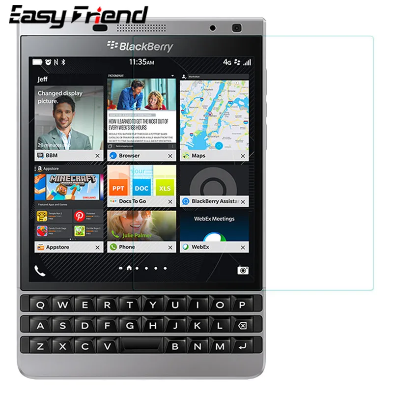 

For BlackBerry Passport Silver Edition Q30 SE SilverEdition Screen Protector Protective Film Guard 9H Premium Tempered Glass