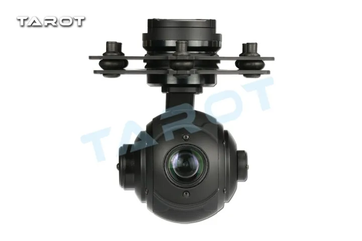

Tarot PEEPER T10X RESCUE-2 250ma Burshless Gimbal FPV Spherical High Definition with 10x Zoom HD Camera for UAV FPV Drone
