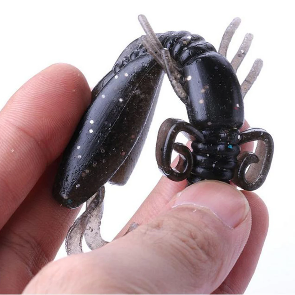 5 искусственных мягких силиконовых приманок приманки для рыбной ловли червя