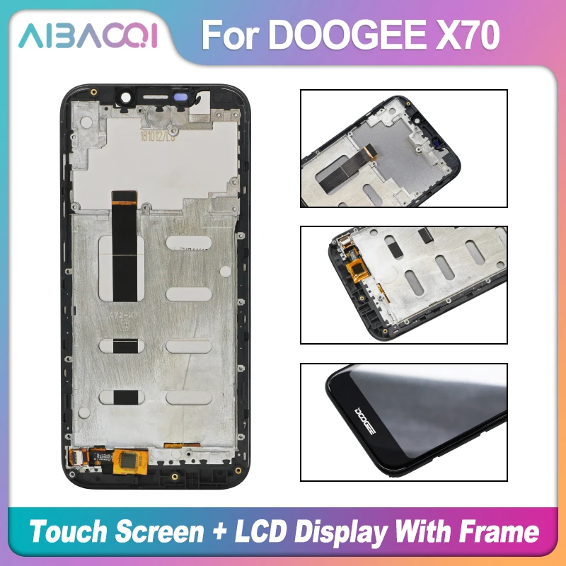 AiBaoQi новый оригинальный 5 дюймовый сенсорный экран + 540x1132 ЖК дисплей рамка в сборе