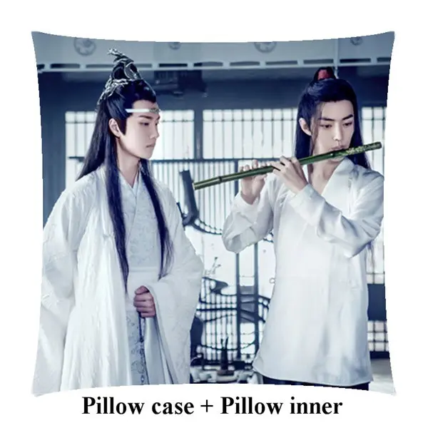 picture Новая Неокрашенная квадратная подушка Xiao Zhan wang YiBo домашняя Подушка на заказ - Цвет: picture