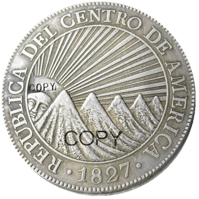 Полный комплект из 7 предметов(1824-1842), серебро 8 reales, имитация монеты