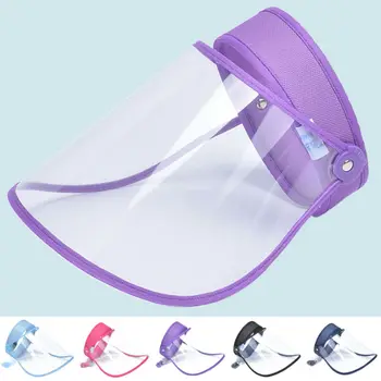

Face Shield Anti-Spitting Protective Cover Saliva-proof Dust-proof Safe Hat Clear Flip Up Visor oil fume Protection Safety Work