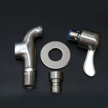 

304 Stainless Steel Washing Machine Faucet Antifreeze Explosion-proof Single Cold Mop Pool Quick Open Faucet