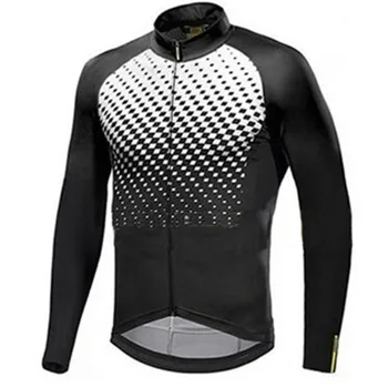

Mavic 2019 Pro Team Men's Long Sleeve Cycling Suit Spring and Autumn Outfit Outdoor Bike Mountain Road Bike Clothes Breathable