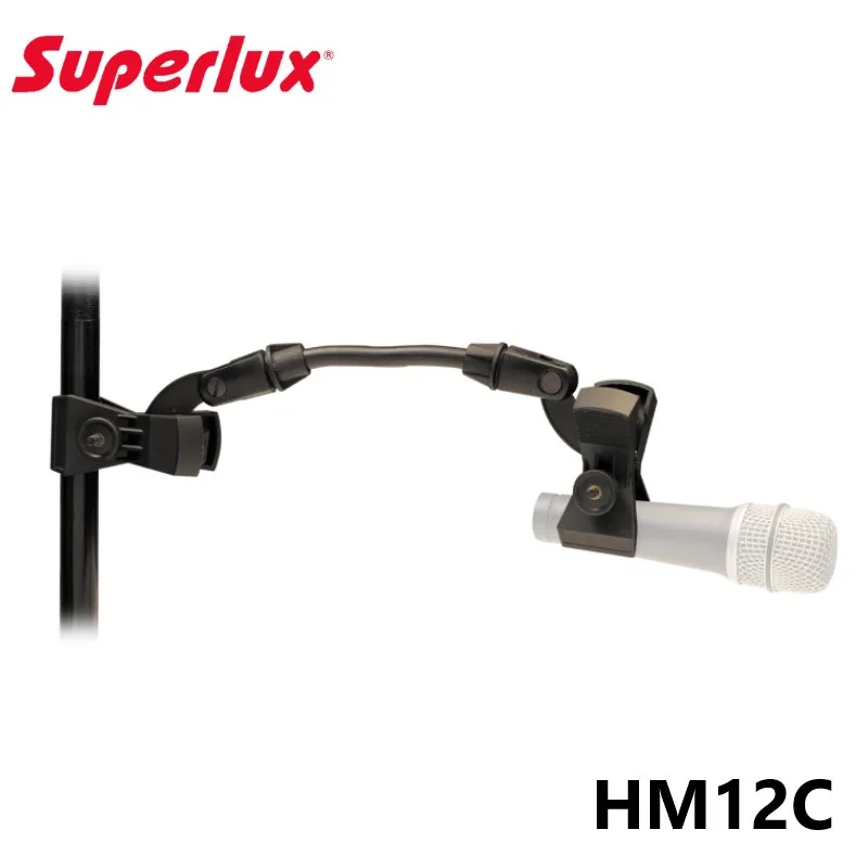Superlux HM12C универсальный зажим Konka барабан Африканский барабан микрофон стенд микрофон клип