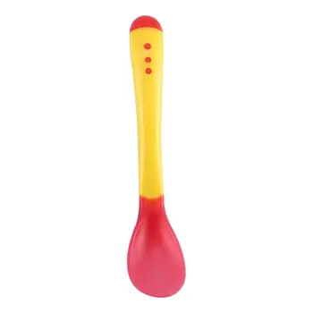 

Temperature Sensing Spoon for Baby Safety Infant Feeding Spoons Kids Children Boy Girl Toddler Flatware Drop Shipping