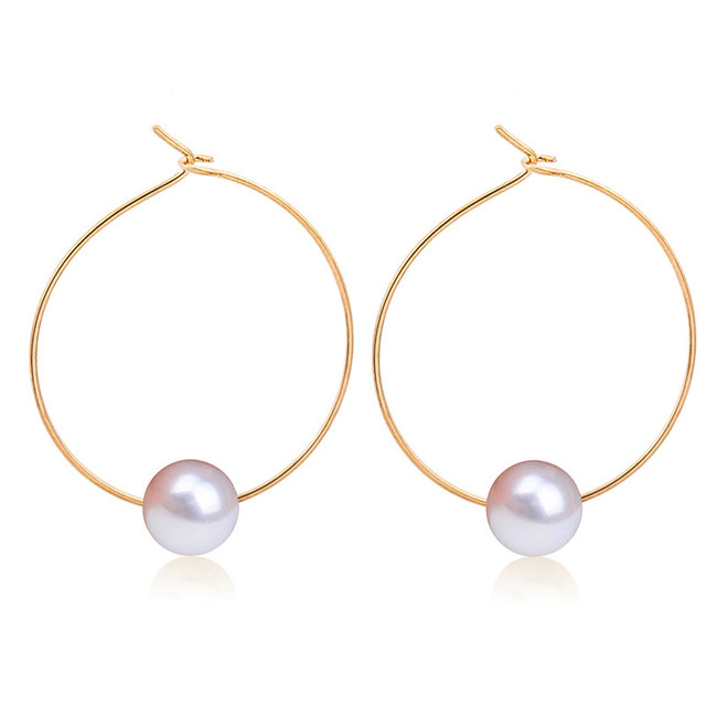 Korea New Fashion Gold Silver Color Cross Crystal Drop Earrings for Women Elegant Cute Pearl Earrings Brincos Jewelry