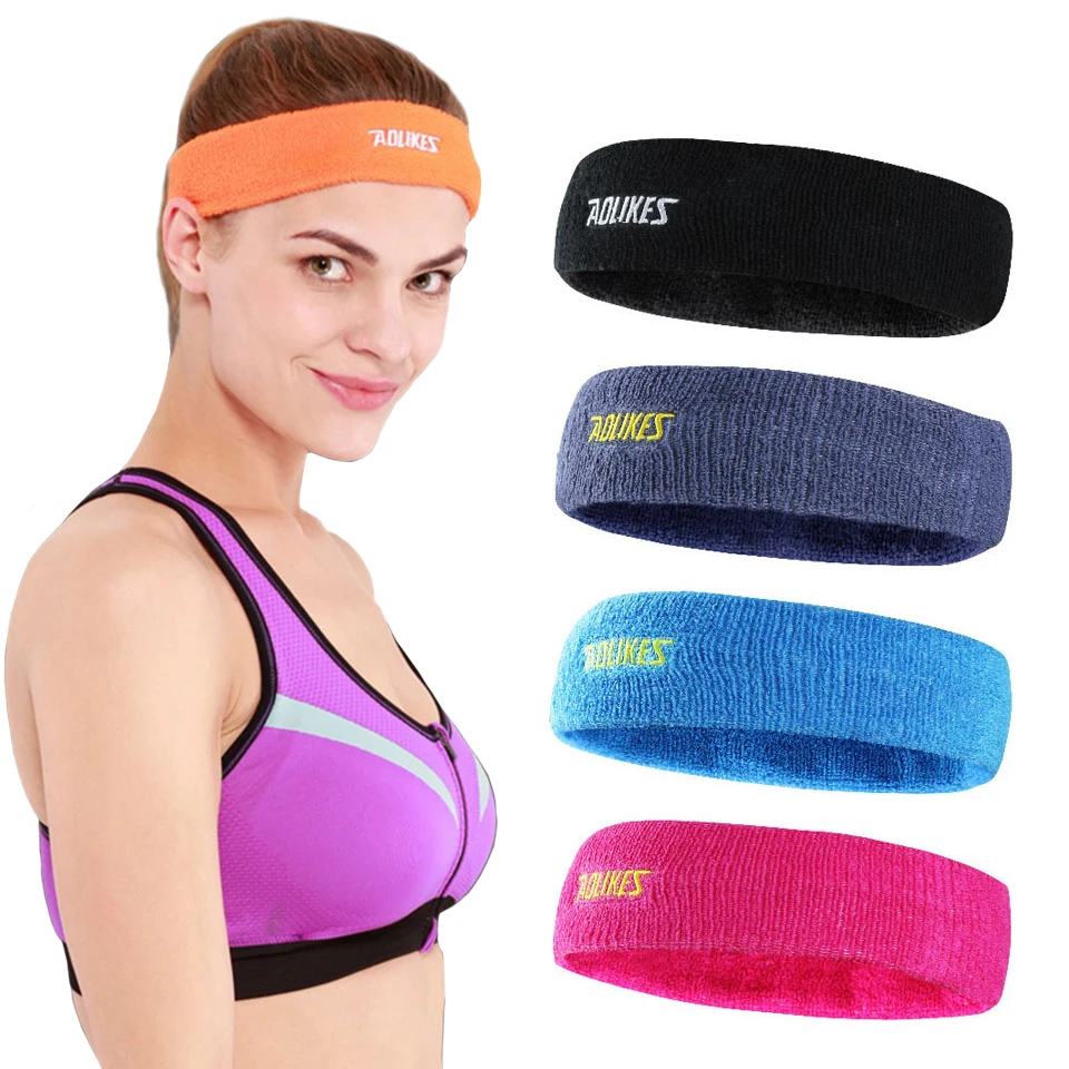 

Повязка на голову Aolikes для мужчин и женщин, хлопковая Спортивная безопасная повязка на голову, для йоги