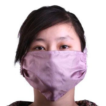 

Radiation protection mask silver mulberry silk fiber men and women to mobile computers breathable radiation protection mask