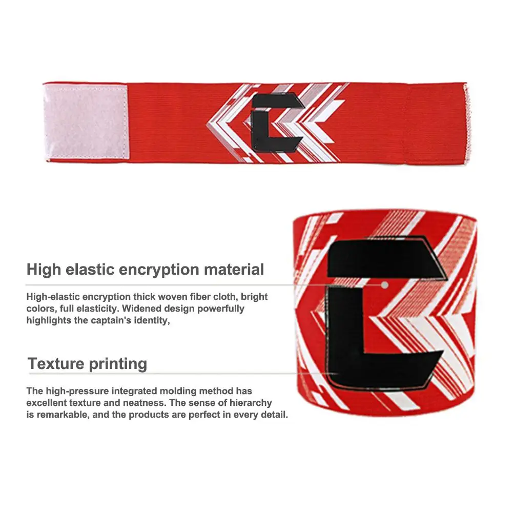 Football Captain Armband Sports Suppliers Paste Winding Sleeves Red Blue Green Group Armband Football Training