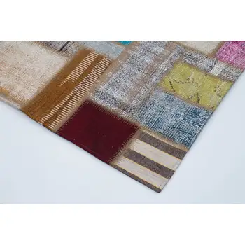 

170x235 Cm Multicolor Handmade Rugs Patchwork Rug-6x8 Ft