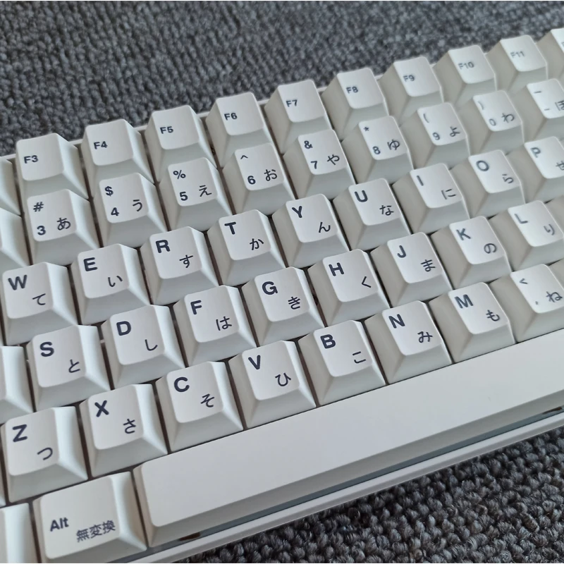 perfil pbt keycap dye-sub inglês personalizado personalidade