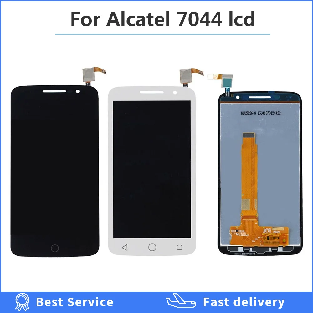 

LCD For Alcatel One Touch Pop 2 Premium 7044 OT7044 7044X 7044Y 7044K 7044A LCD Display Assembly Touch Screen Replacement Parts