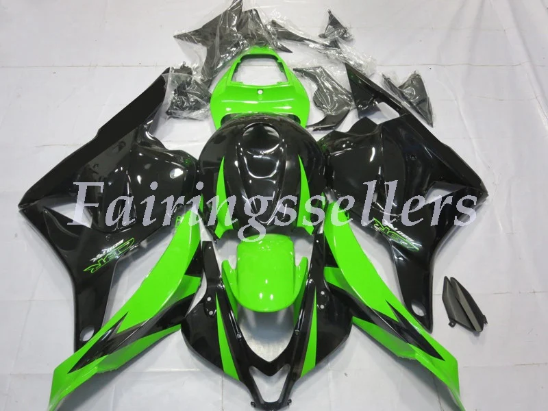 Топ впрыска ABS Полный комплект обтекателя подходит для Honda CBR600RR F5 2009 2010 2011 2012 Обтекатели на заказ Высокая Viz полоса