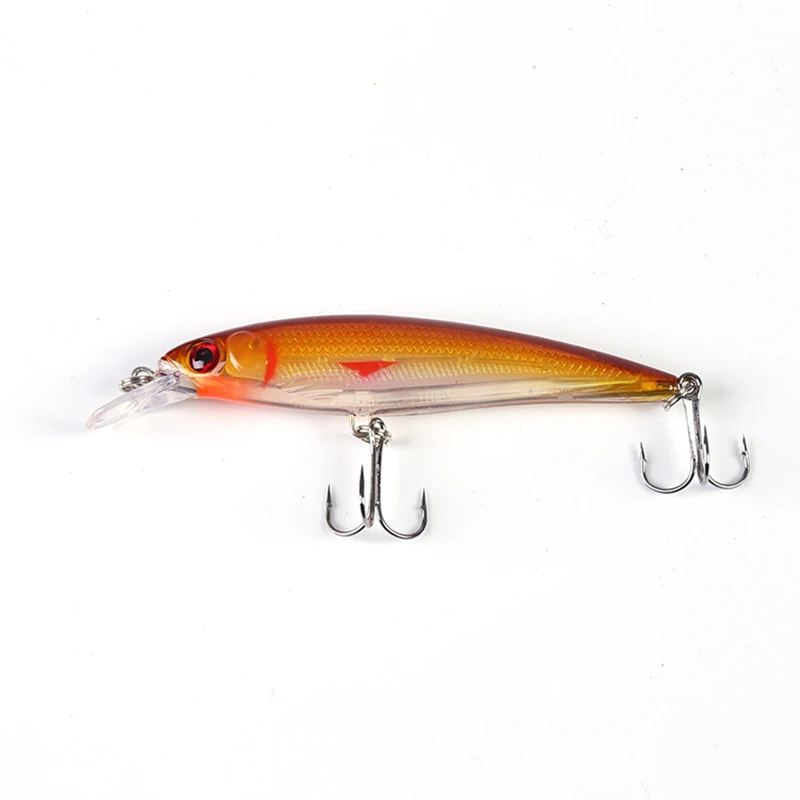 

FX 110mm13g Minnow Hot Fishing Tackle Fishing Lures Vibration Bait Sinking Bait for Choose Ice 10colors Depth 0.5 - 3m LURE 13g