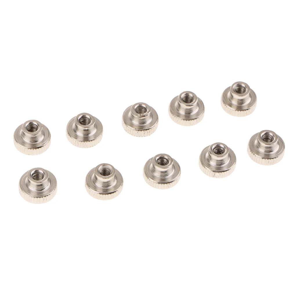 10pcs Metal Adjust Leveling Knurled Thumb Nut M3 3D Printer Heated Bed
