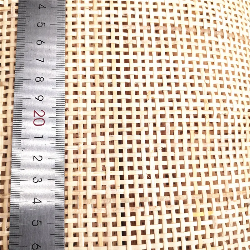 40CM/45CM x 30CM~90CM Natural Indonesian Real Rattan Wicker Cane Webbing Rattan Woven Roll Wardrobe Shoe Square Mesh Radio Weave