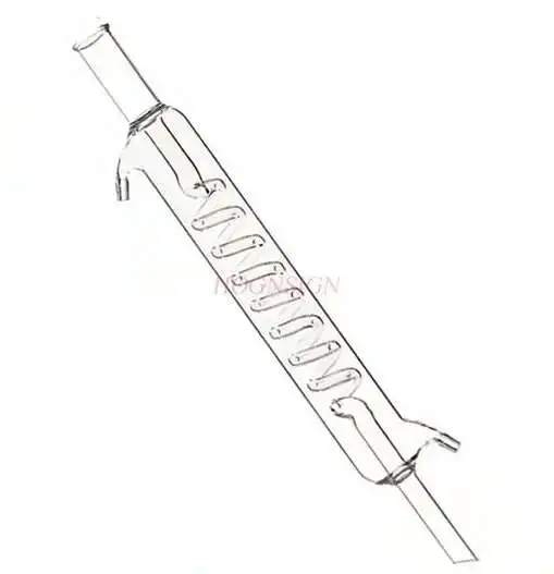 화학 실험실 유리 장비 냉각 튜브, 사문석 콘덴서, 33cm