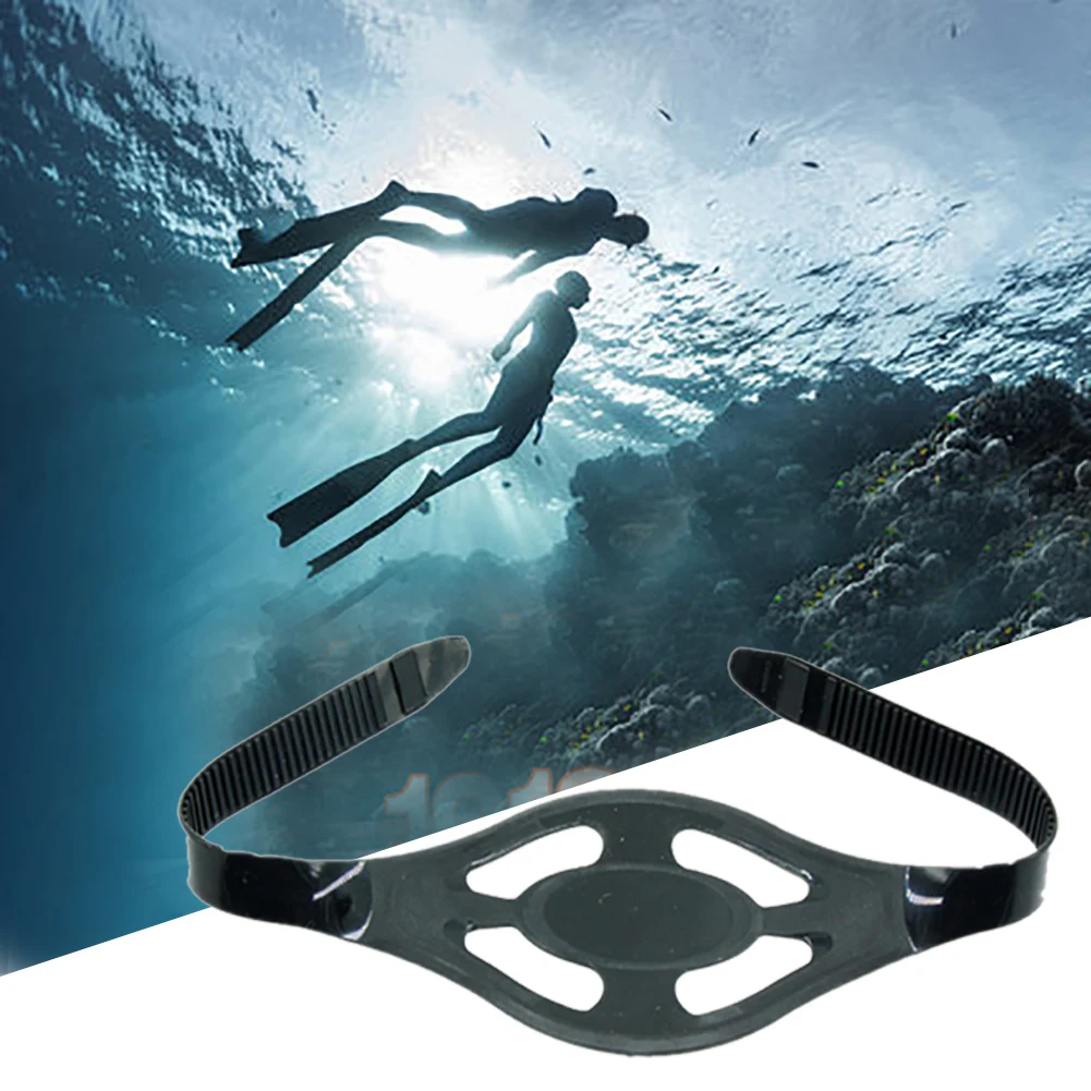 

High Elasticity Silicone Universal Mask Strap Scuba Diving Mask Diving Mask Replaceable Cover for Water Sports Diving Portable