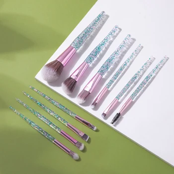 

10Pcs/set New Makeup Brushes Set Cosmetic Brush Beauty Tool Kits For Foundation Eyebrow Powder Lip Eye Shadow