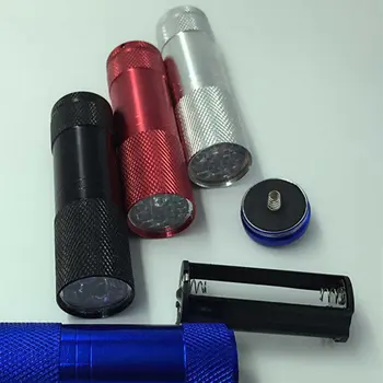 

Portable UV Flashlight Torch Light Ultra Violet Light Blacklight UV Lamp Battery For Marker Checker Detection
