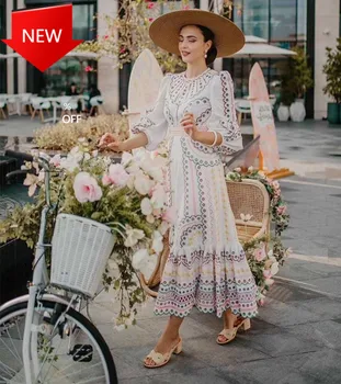 

high quality embroidery long dress 2020 New arrive women