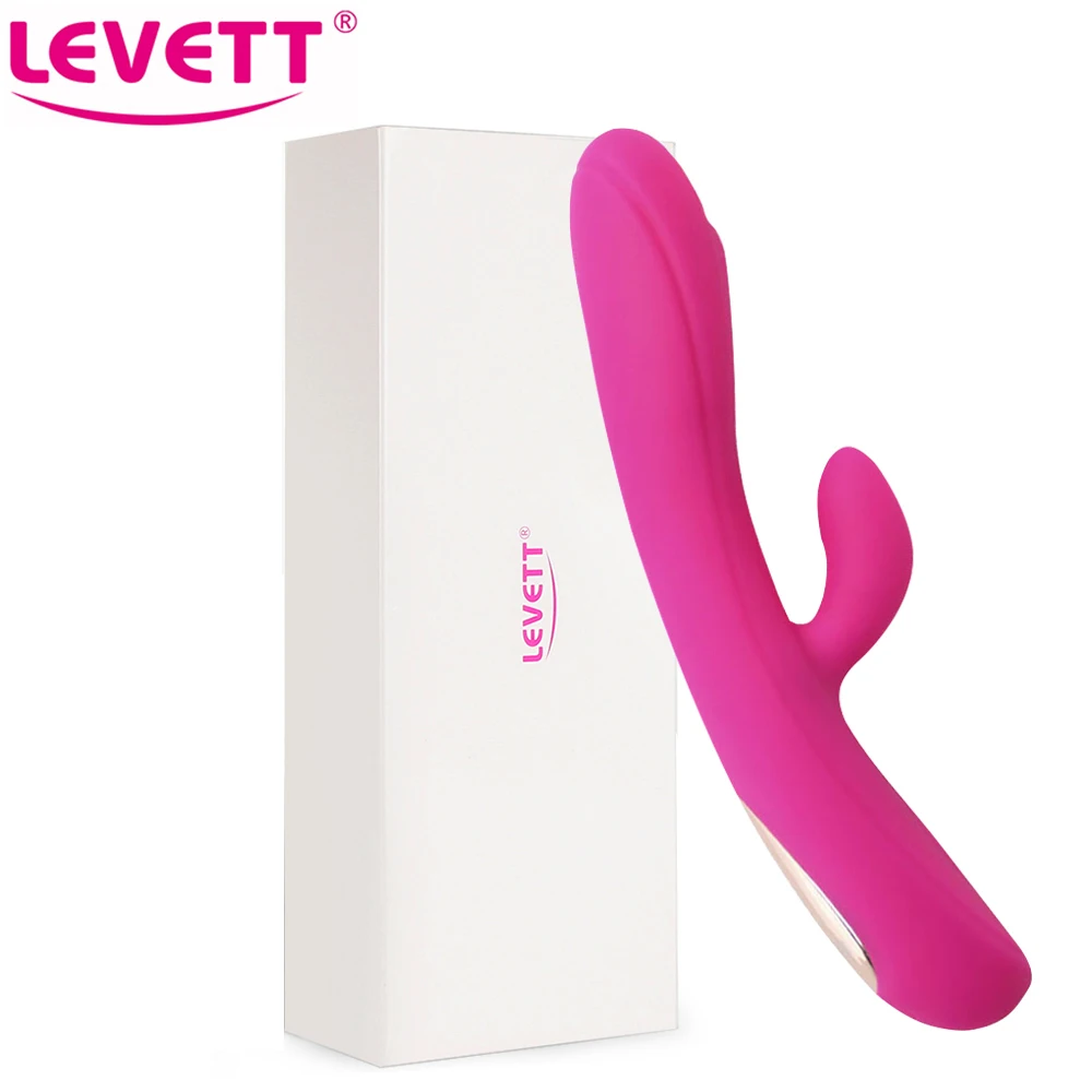 Вибрационный фаллоимитатор LEVETT с 48 режимами для стимуляции точки G и клитора