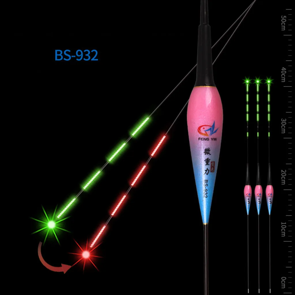 Светодиодный светильник для рыбалки, ночной Световой поплавок, светодиодный светильник, автоматически напоминающий Corta Vento Articulos De Pesca