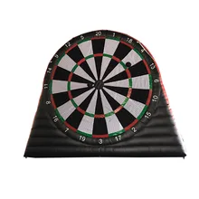 Заводская Горячая ПВХ гигантские надувные игрушки Гольф Футбол Дартс Спорт на открытом воздухе игра с шариками лук и стрела Бесплатный воздушный насос