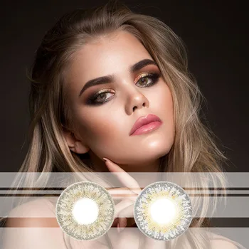 

2pcs/pair Mrs.H Color Eye Lens Color Contact Lenses Naturally Look For Eye Year Thrown Cosplay Tinted Lenses