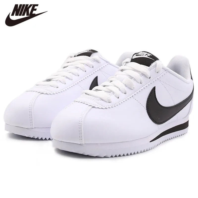 

Original NIKE Classic Cortez Leather Women Outdoor Running shoes New Arrival 807471-101