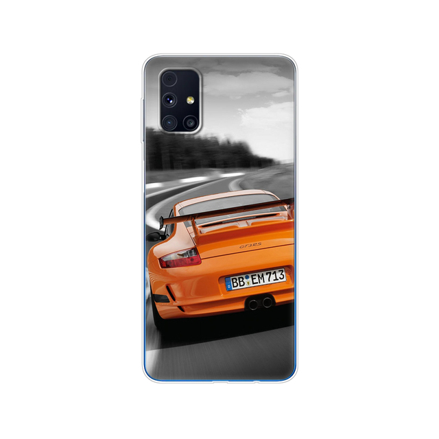 Samsung M31s Cases 6.5" Tpu Soft Silicon Back Phone Cover For Samsung Galaxy M31S GalaxyM31S M 31S m317f m317 Funda flower