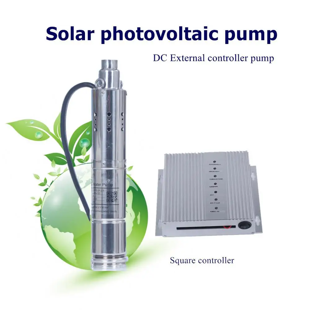 

Water pump with 40m lift 2M3/H flow rate 24V submersible water pump,agricultural dc well High quality water pump