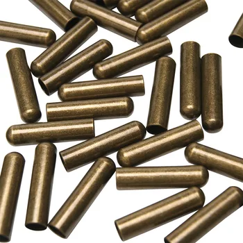 

50pcs Fashion Shoelace Tips Decoration Rustproof Durable Metal Aglets Repair Seamless Lock Clips Ends DIY Luxury Replacement