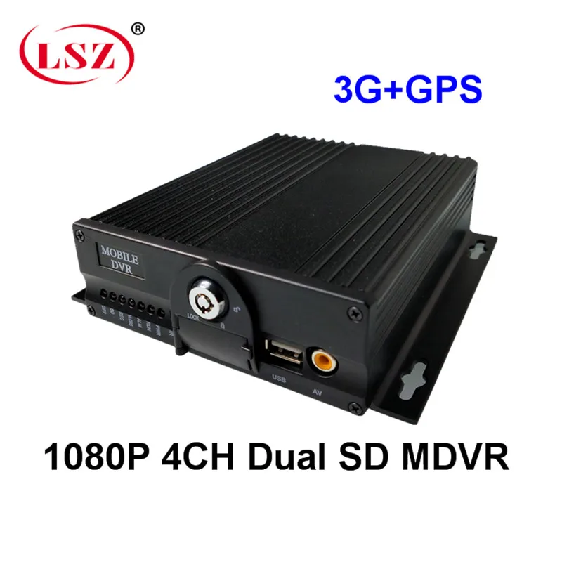 Транспортный миксер монитор хост 3G двойная SD карта 4 канальный Автомобильный