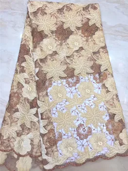 

BZL-8.0524 New design fashionable tulle embroidery french net lace fabric for party dress