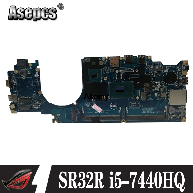 E5480 5480 материнская плата для ноутбука DELL CN-07W359 07W359 7W359 CDP70 LA-E141P Материнская плата ноутбука E5480 5480 материнская плата i5-7440HQ тест проведен