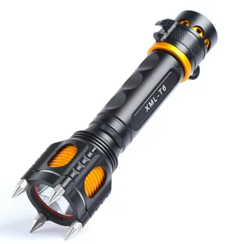 

Outdoor Multi-Function Self-Defense Flashlight Led Strong Light Charging Flashlight Attack Self-Defense Camping Gift Set