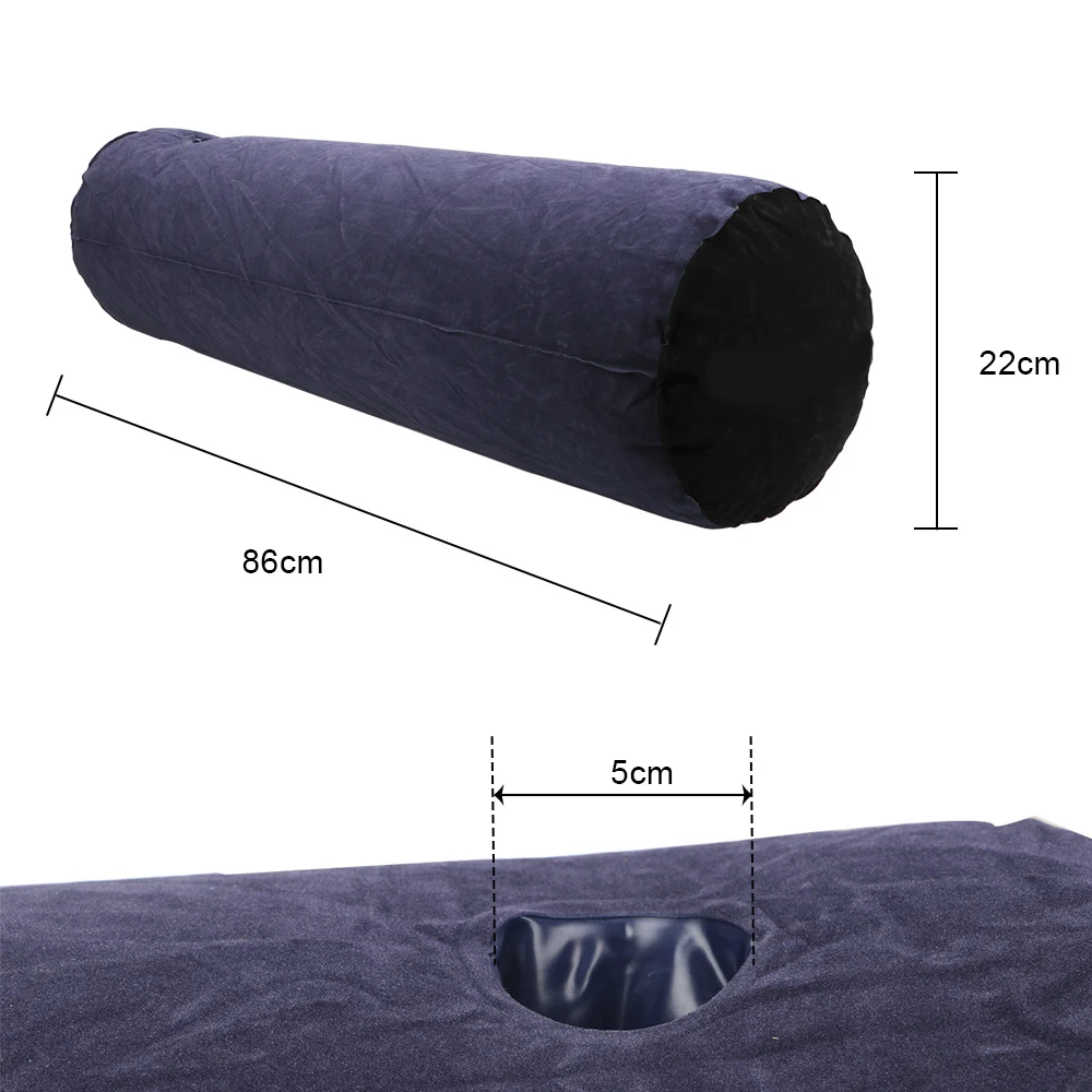 Flocking Inflatable Sex Aid Pillow Sex Toys for Couples For Women Sexual Position Love Pillow Adult Game Magic Cushion