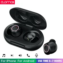 Спортивная стерео Беспроводная гарнитура Bluetooth V5.0 длительность 6-7 часов для iPhone и Android HD качество звука громкой связи type-C