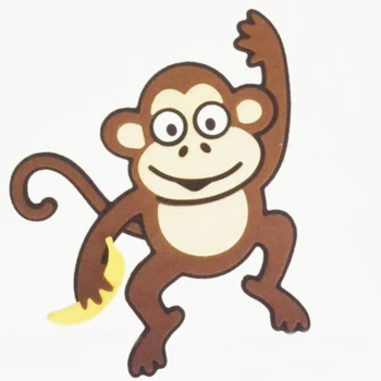 

Build up monkey Metal Cutting Dies Stencils Scrapbooking Album Paper Decorative Craft Embossing New 2019