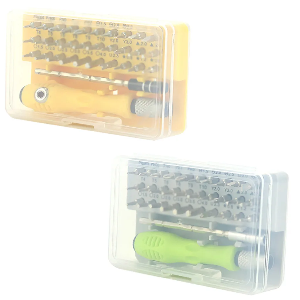 Small Practical Screwdriver Set Tools 32 in 1 Multifunction Combination Precision Screwdriver Set Repair Tools