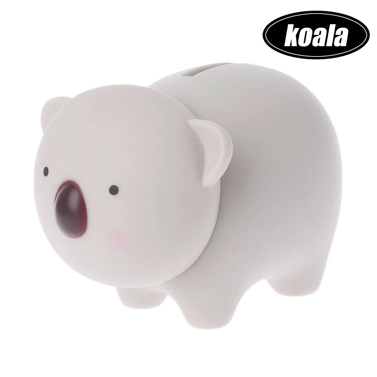 koala Мультяшная свинья кошка коала панда Копилка пластиковые деньги Монета Наличные ящик для хранения, украшение реквизит для фотосъемки коллекционные игрушки подарок - Цвет: koala