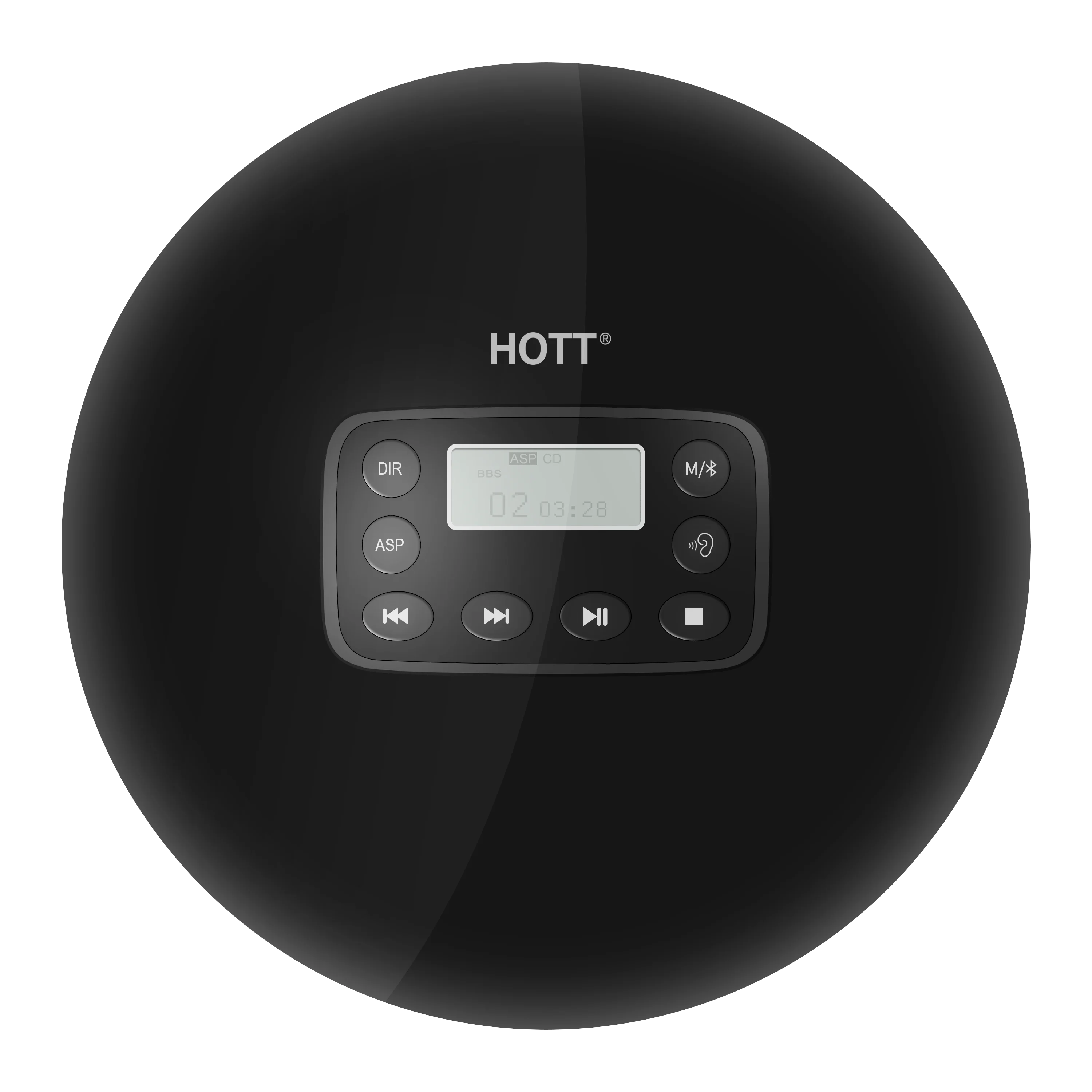 Портативный Bluetooth CD плеер для автомобиля HOTT компактный дискман плейер Волкман MP3